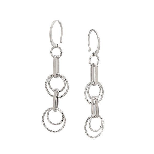 Multi Layer Circles Dangle Earrings, Sterling Silver  Silver Jewelry  Stores Long Island - Fortunoff Jewelry – Fortunoff Fine Jewelry