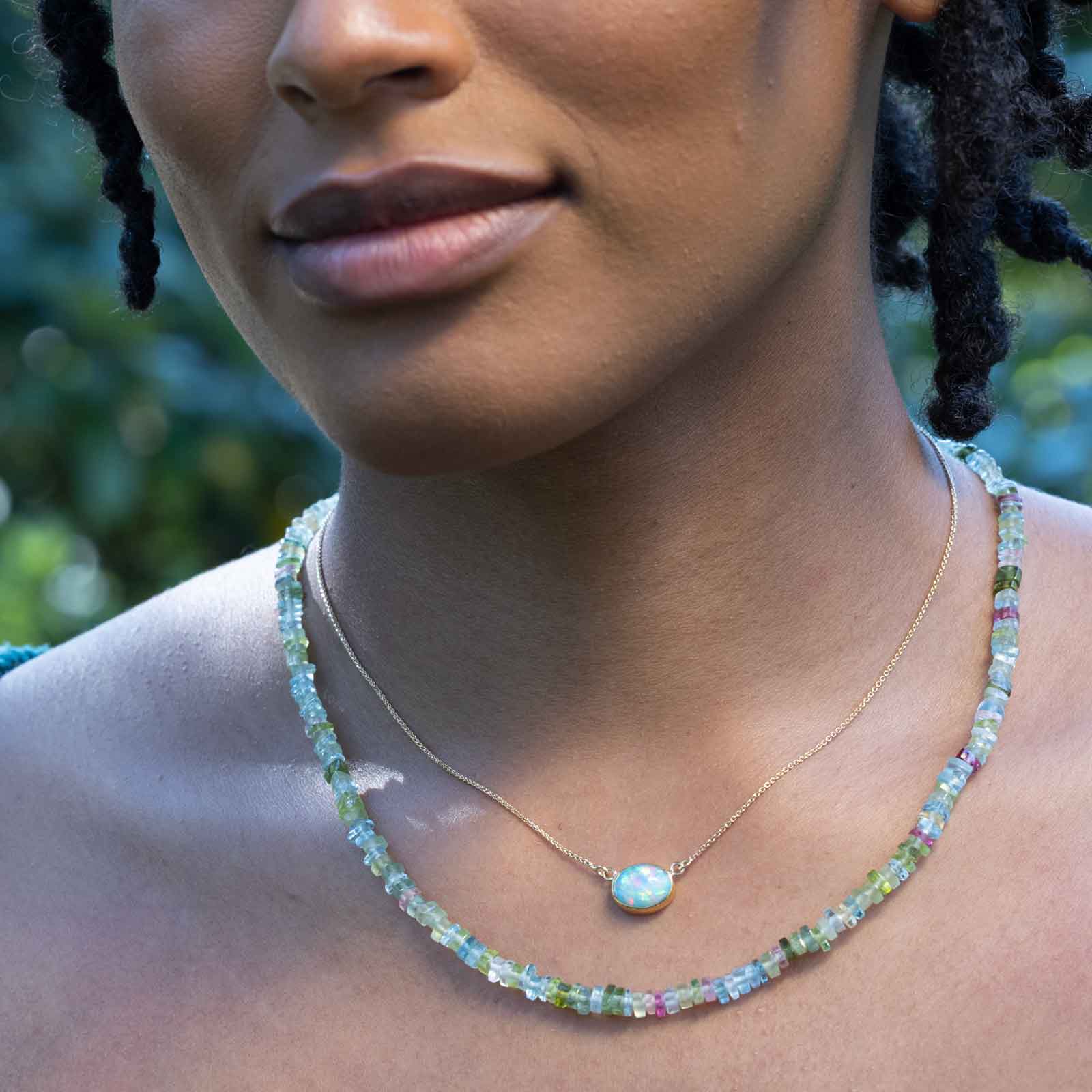 Opal deals necklace