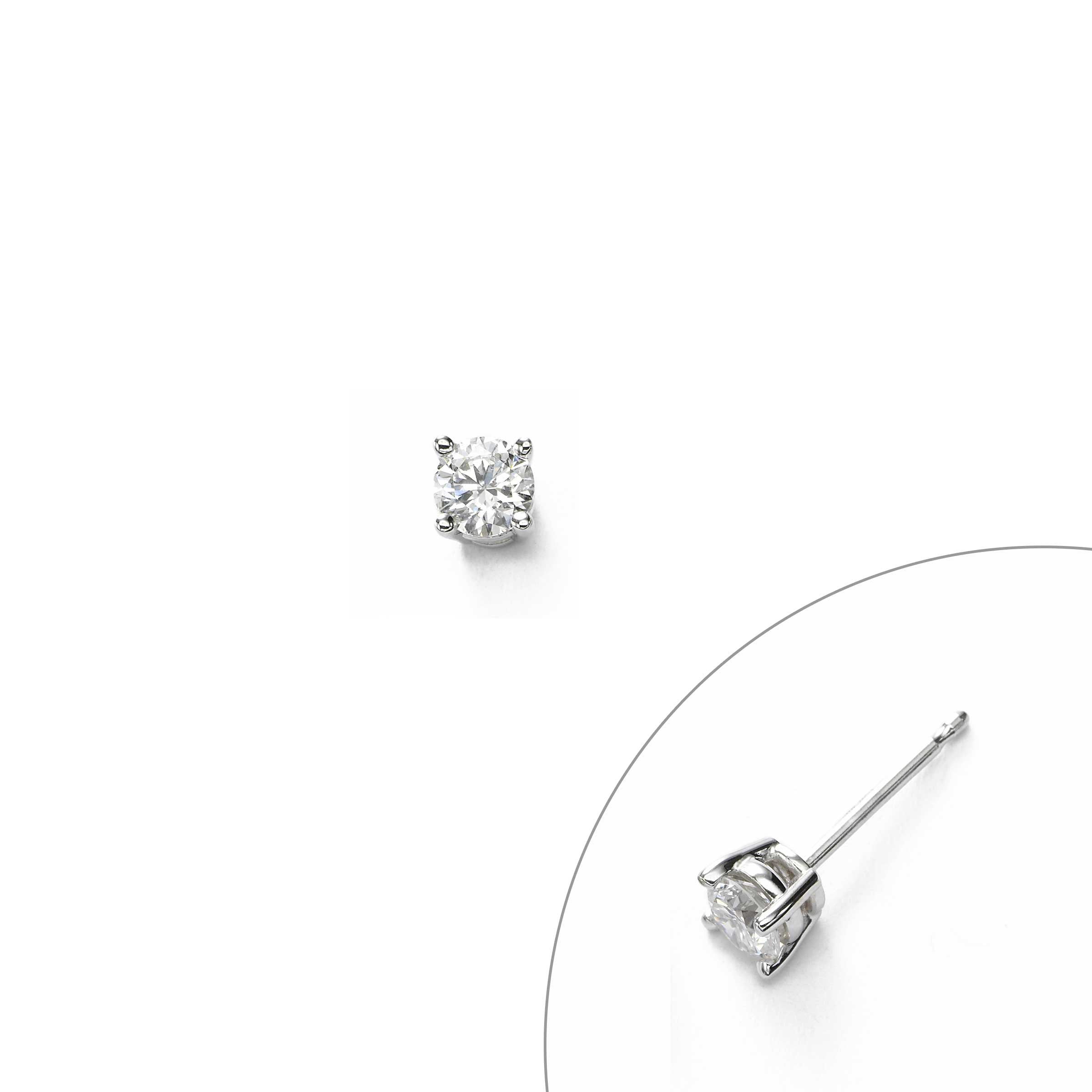 Double Stud Diamond Chain Earrings (.32 carat) – ShopMamaBijoux