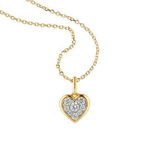 Collectible Travel Treasures™ Red Heart Charm - 14k Gold Vermeil