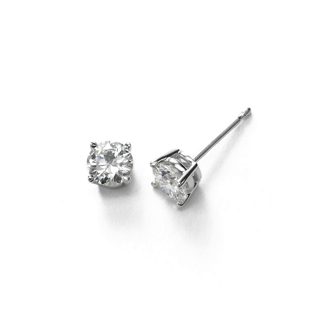 Diamond stud store earrings