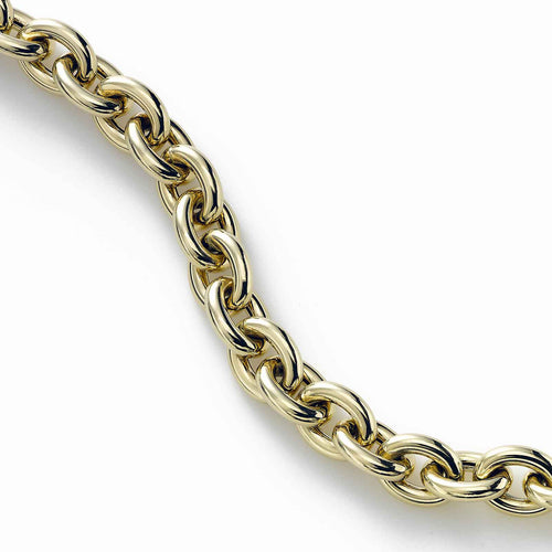 Pre-Owned Rolo Link Bracelet, 7.50 Inches, 14K Yellow Gold