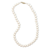 Freshwater Cultured Pearl Necklace, 8MM, 16 Inches, 14K Yellow Gold