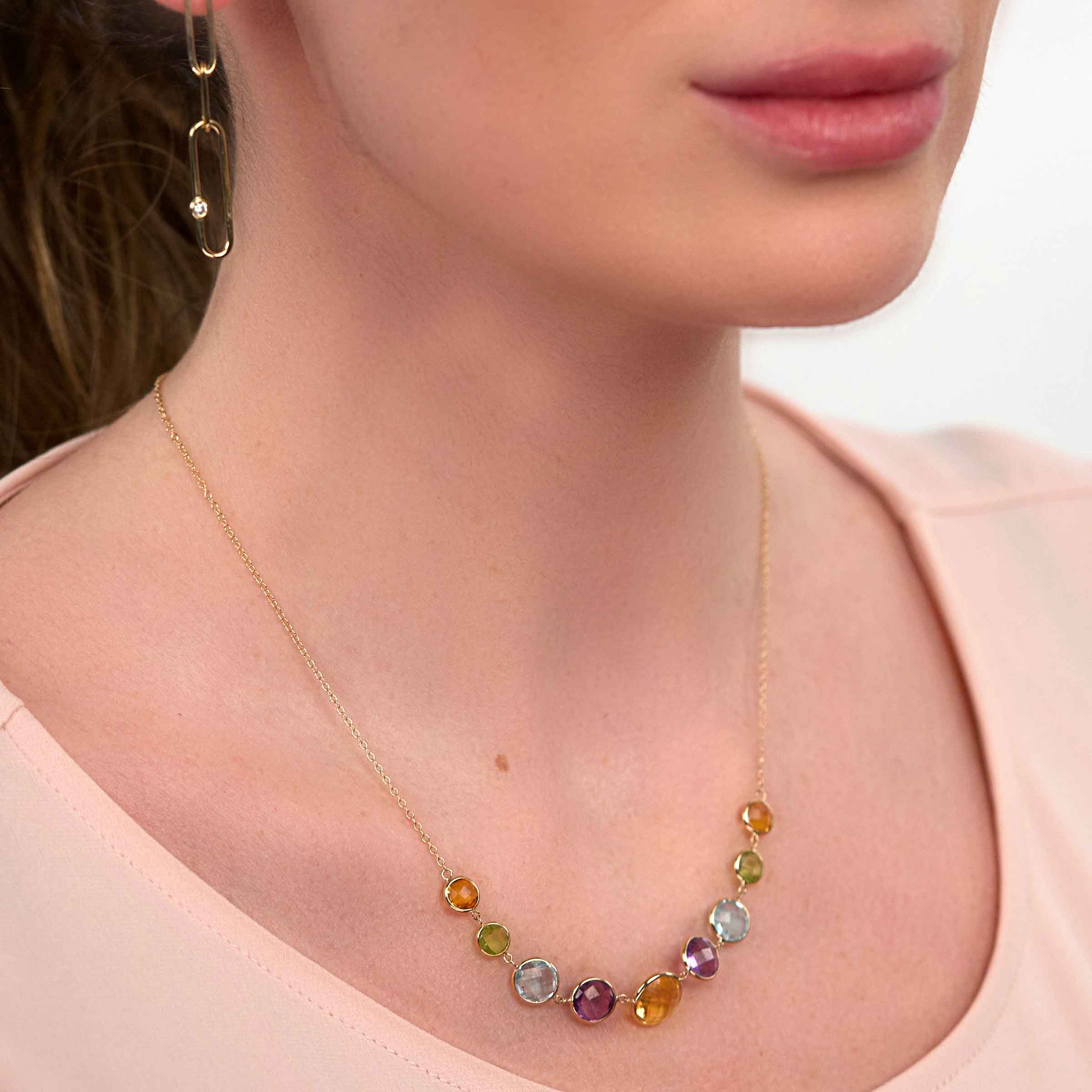 Holiday Gift Guide: The Best Colored Gemstone Necklaces