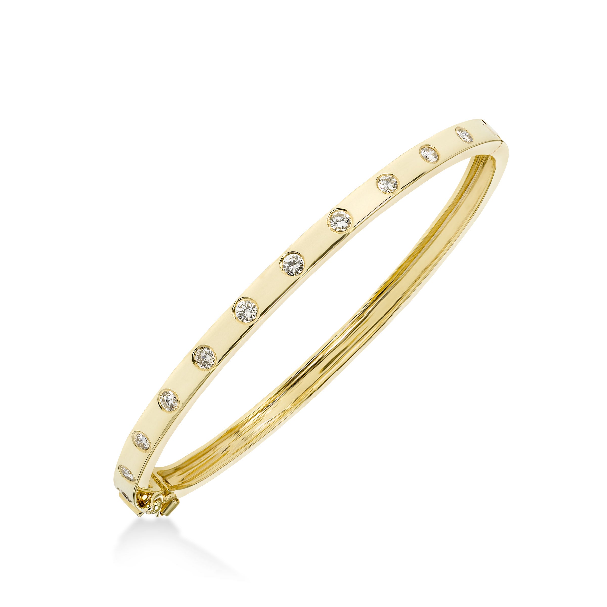 Buy diamond and yellow gold bracelets form manufacturer