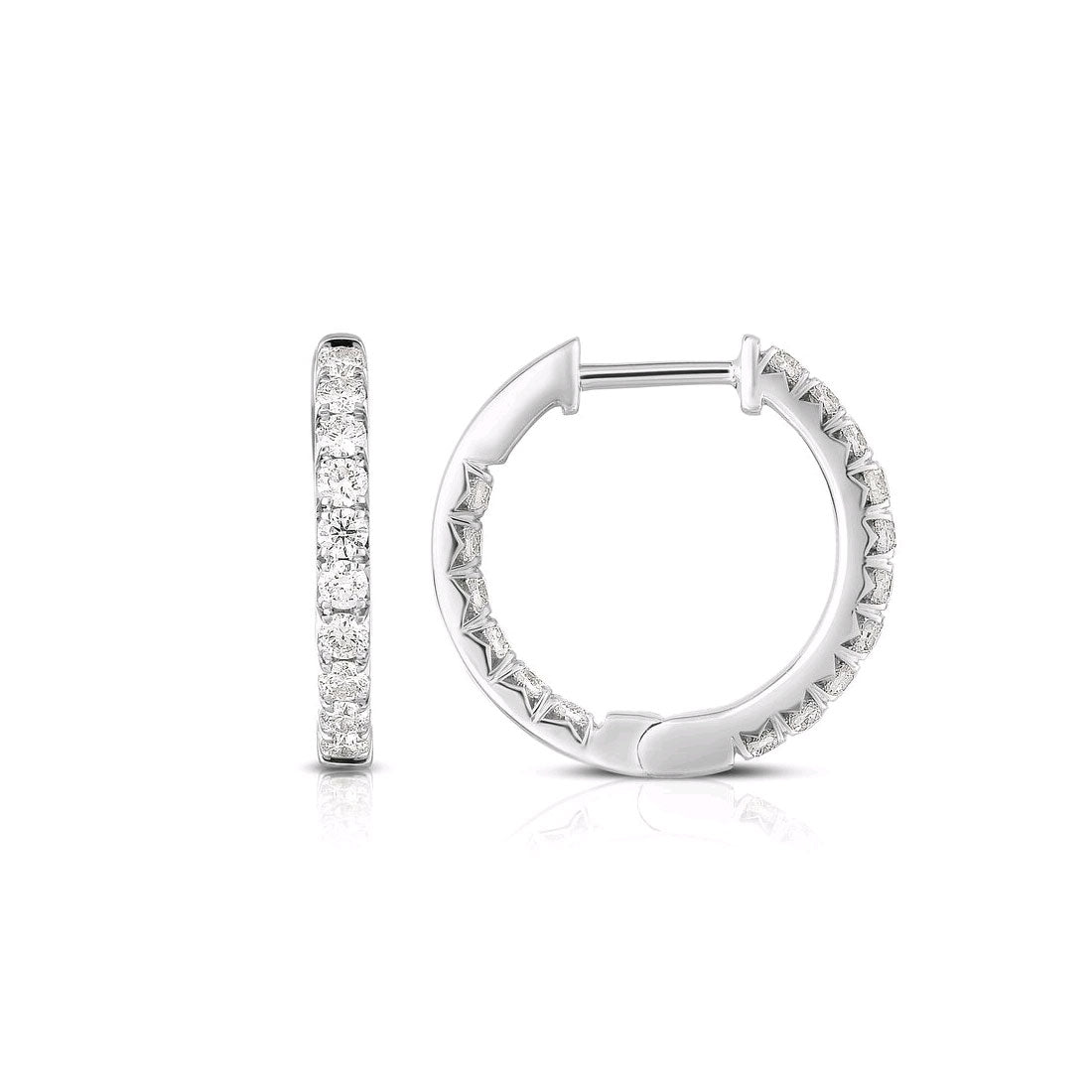 Diamond Bangle Bracelet, .75 Carat, 14K White Gold  Diamond Stores Long  Island – Fortunoff Fine Jewelry