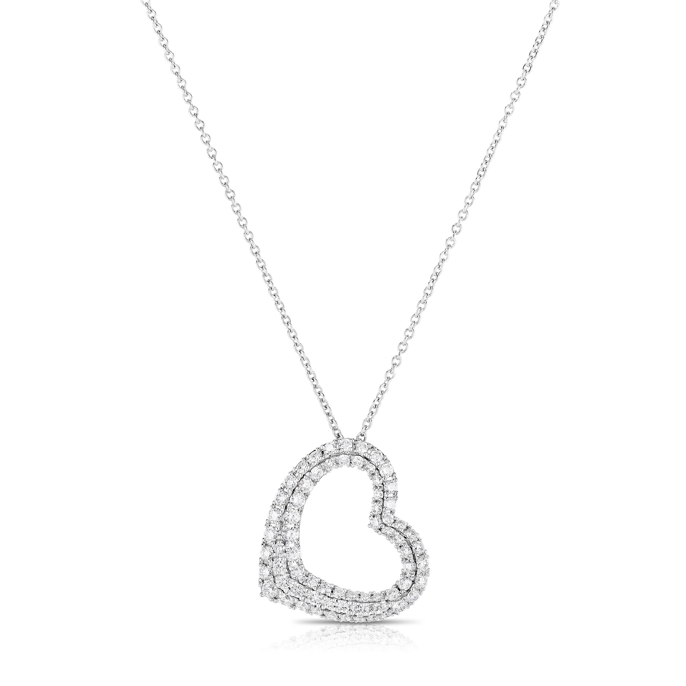 Ladies 9ct Rose Gold Diamond Initial J Slider Pendant | Miltons Diamonds