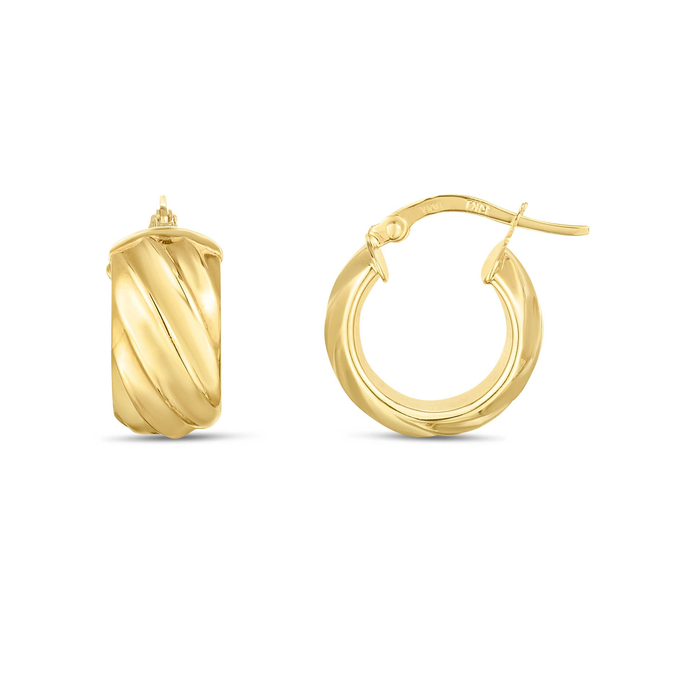 Small 22k Yellow Gold Hoop Earrings Bali Earrings, Huggies, Handmade Yellow  Gold Dangle Earrings Women, Christmas Gift, Indian Gold Earrings - Etsy | Gold  earrings dangle, Gold bride jewelry, Etsy earrings gold