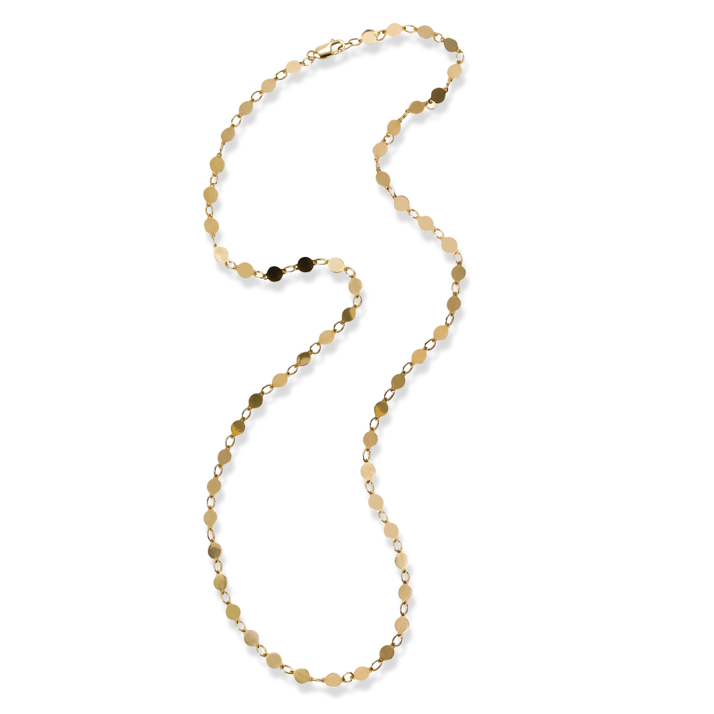 14k Gold Light Mirror Chain – Serenity Jewelry LA