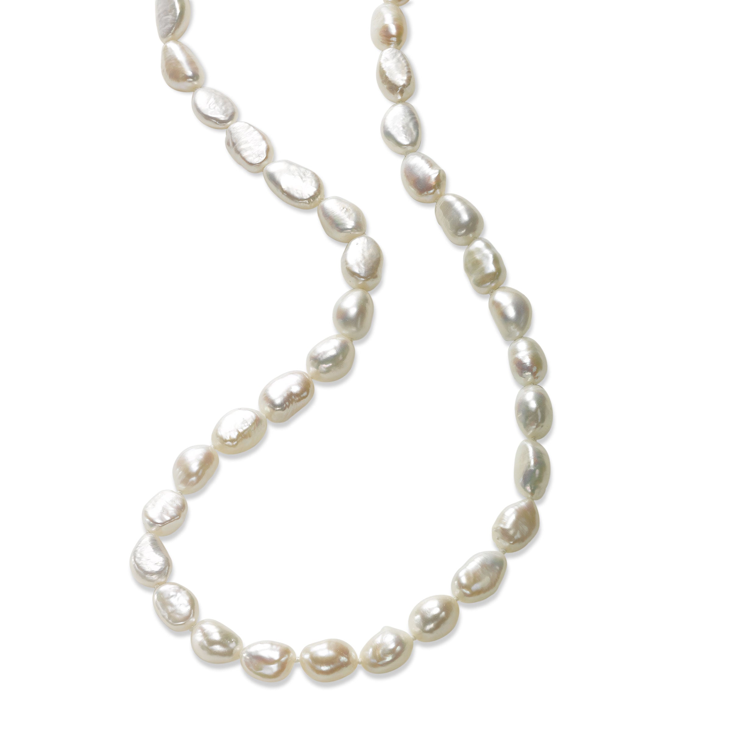 Jennifer All Baroque Freshwater Pearl Necklace