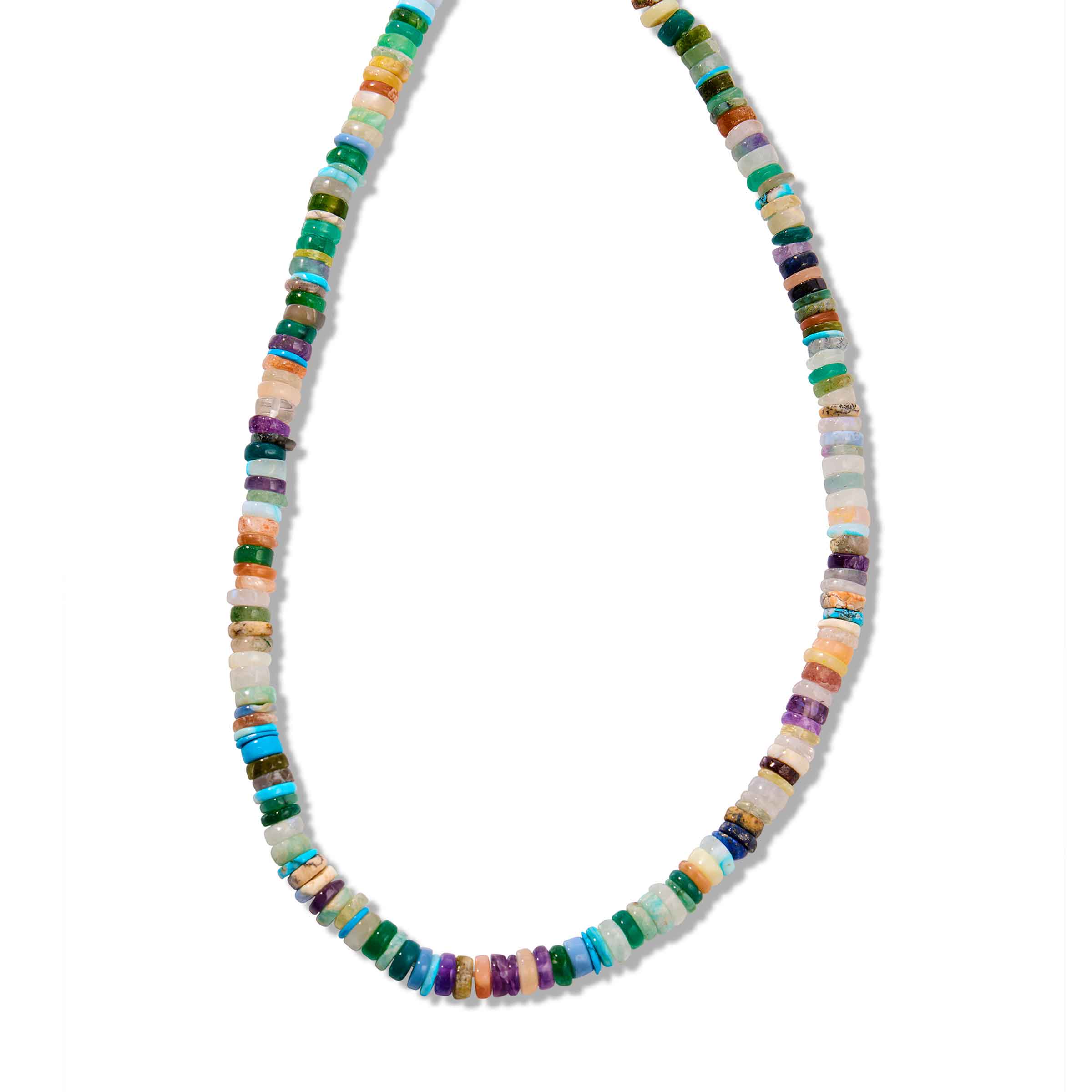 Handmade Beaded Jewelry.org » Amethyst Gemstone Necklace – 614