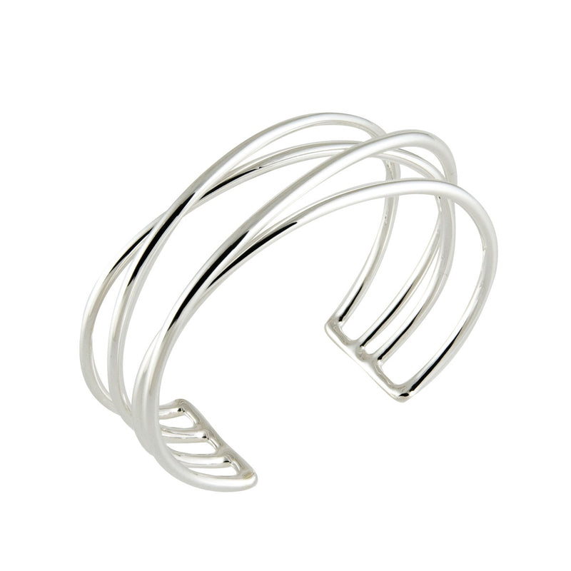 Wavy Crossed Wire Cuff Bracelet, Sterling Silver  Silver Jewelry Stores  Long Island - Fortunoff Jewelry – Fortunoff Fine Jewelry