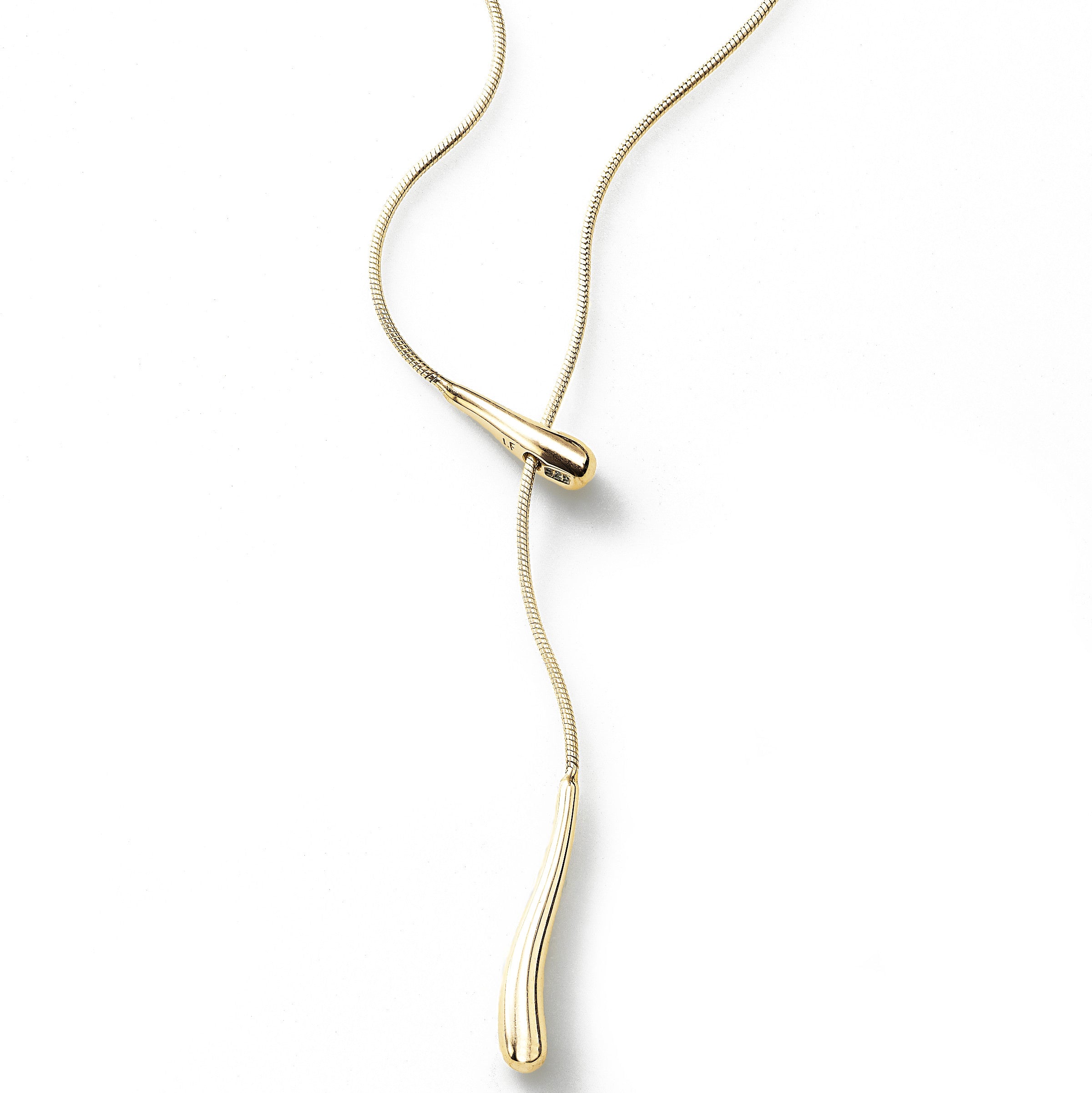 Geometric drop down jaal necklace & earrings - set of two by Studio B 40 |  The Secret Label