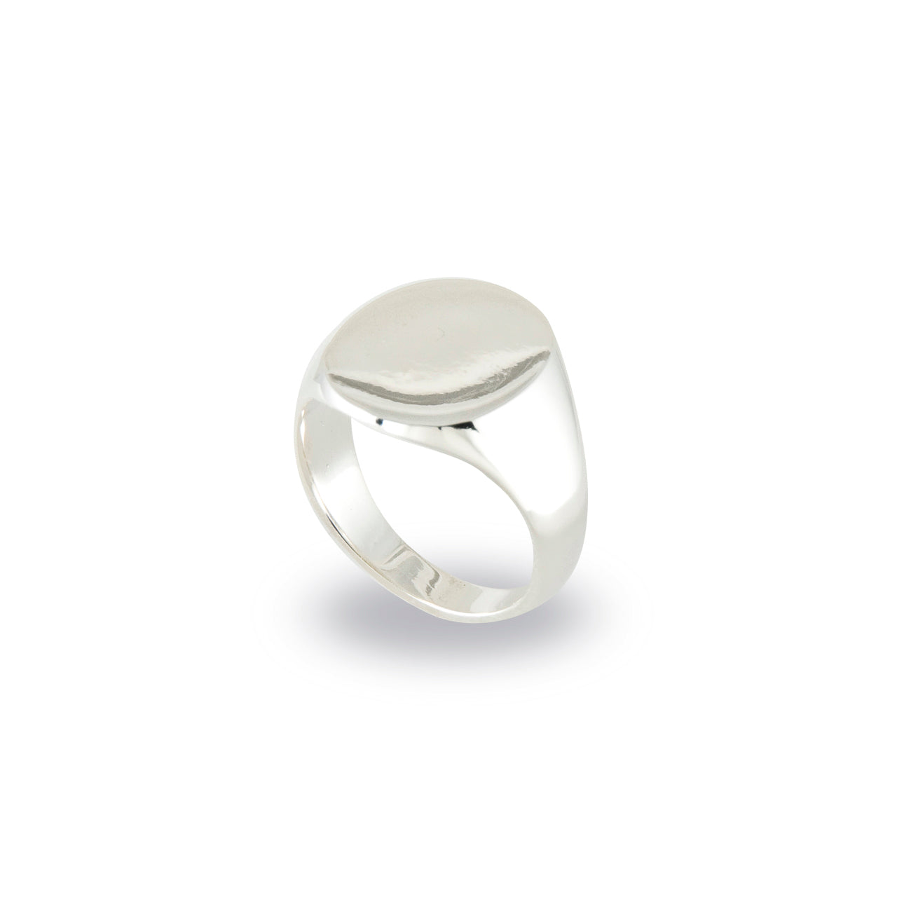 Oval Signet Ring, Sterling Silver | Silver Jewelry Stores Long