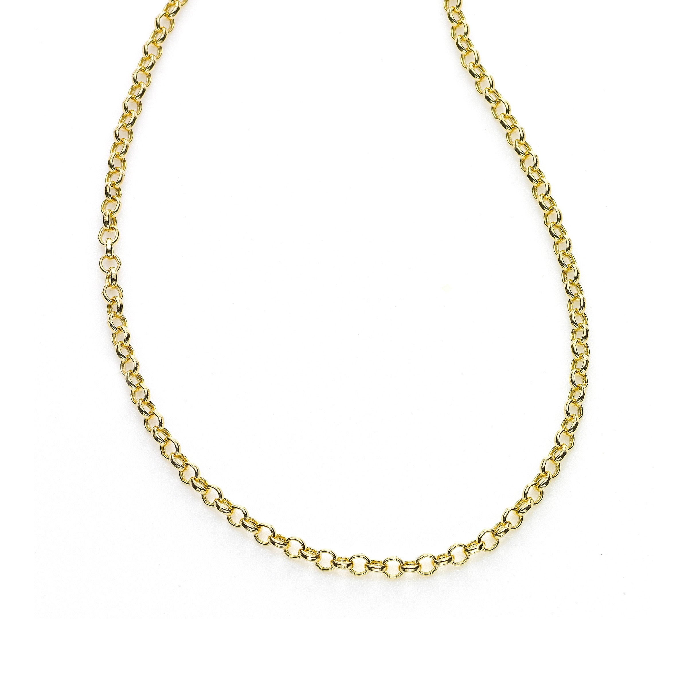 Gold Curb Chain Dangle Stud Earrings Modern Minimal Jewelry 