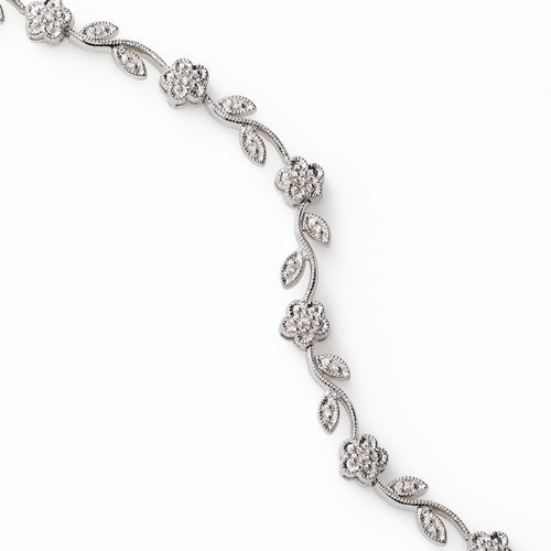 Diamond Bangle Bracelet, .75 Carat, 14K White Gold  Diamond Stores Long  Island – Fortunoff Fine Jewelry