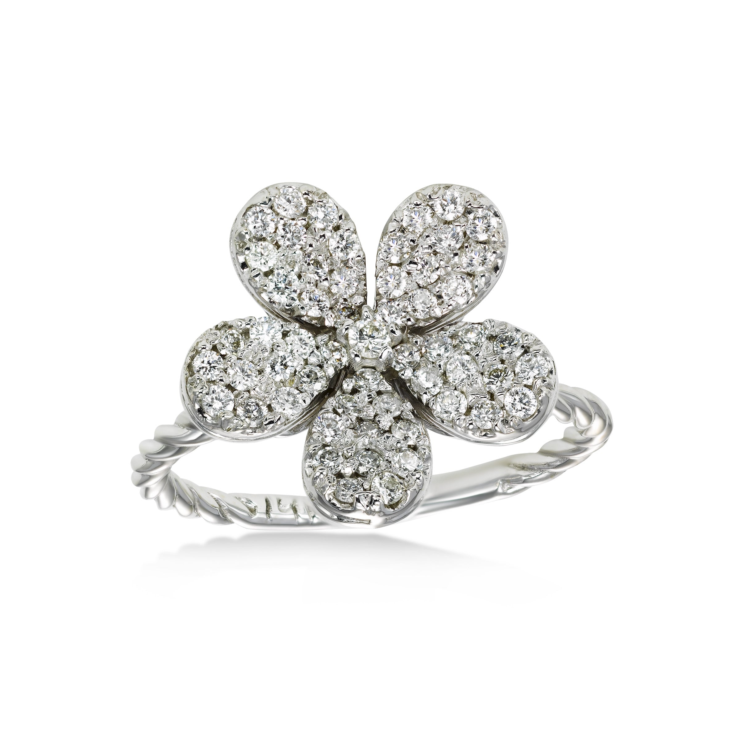 Diamond Bangle Bracelet, .75 Carat, 14K White Gold  Diamond Stores Long  Island – Fortunoff Fine Jewelry