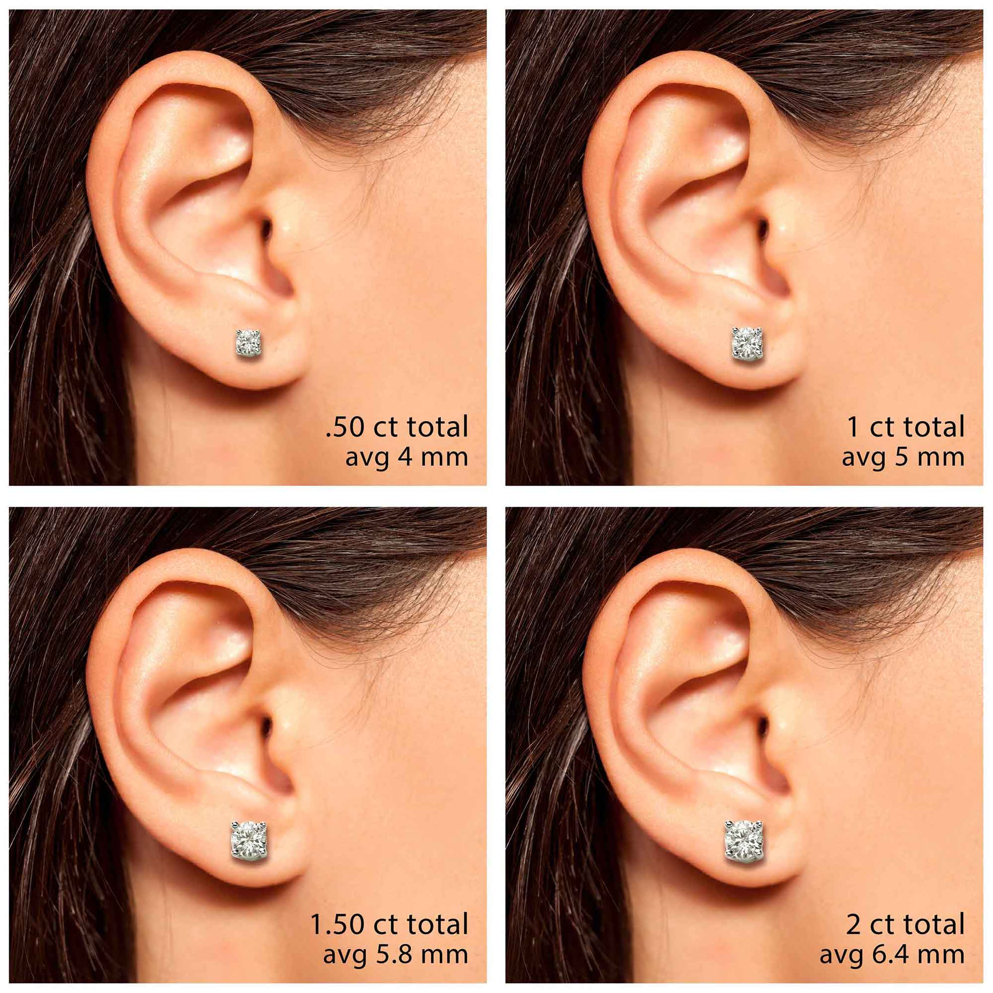 Diamond Stud Earrings and Diamond Studs | King Jewelers