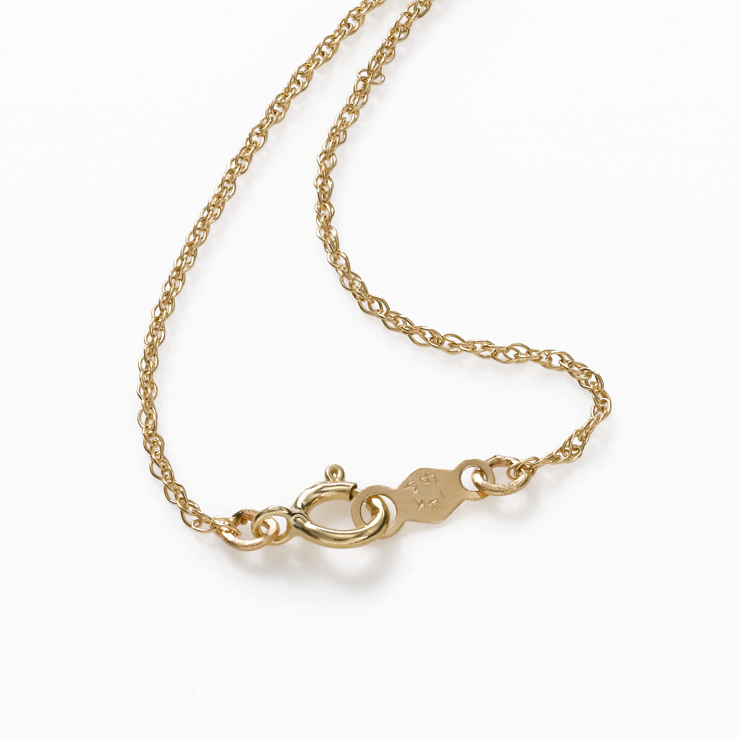 14kt yellow gold Akoya pearl short chain necklace